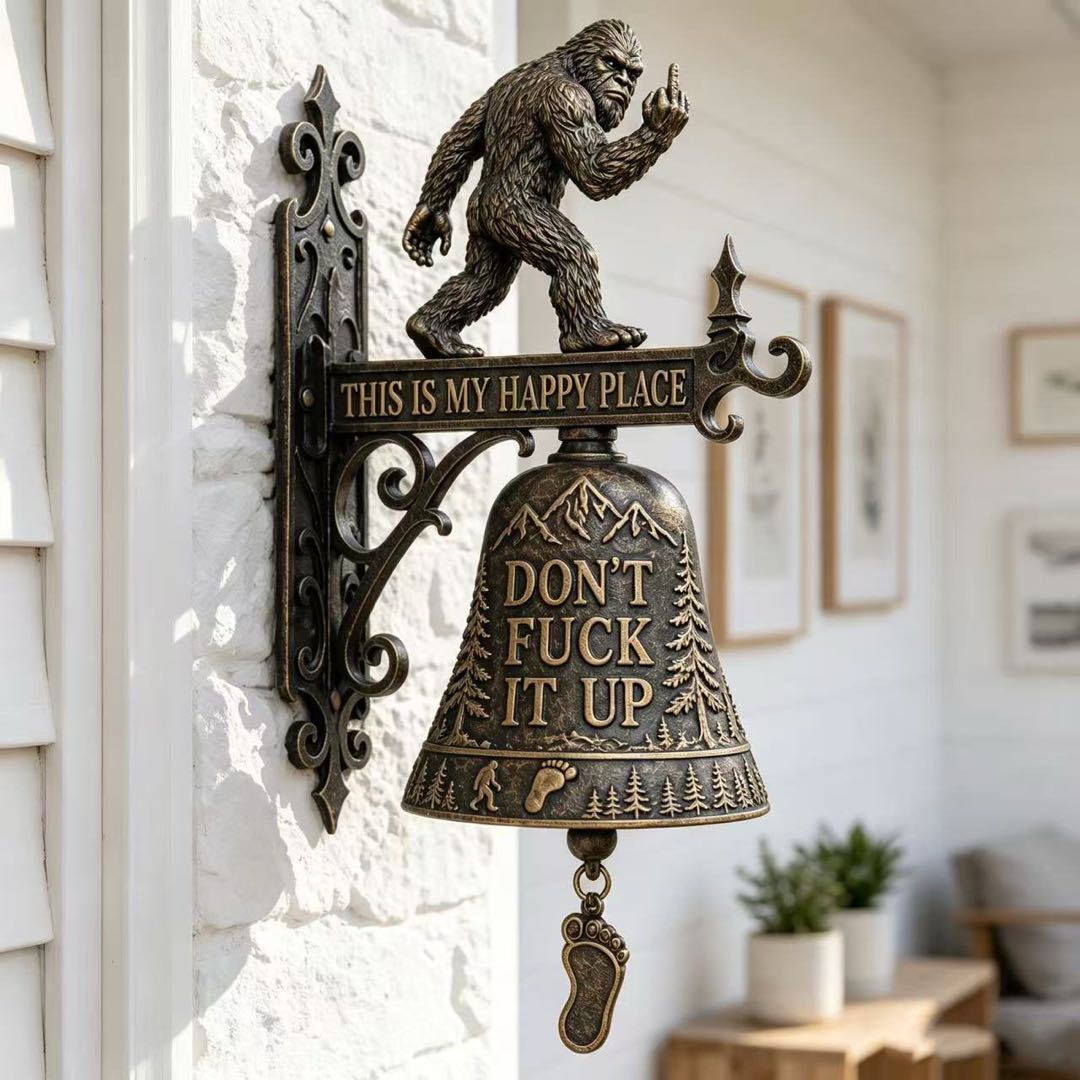 Bigfoot Rustic Sasquatch Doorbell