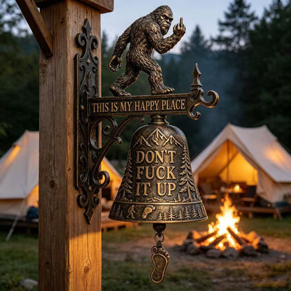 Bigfoot Rustic Sasquatch Doorbell