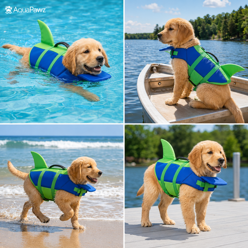 Furrybabe™ Shark Fin Dog Life Jacket