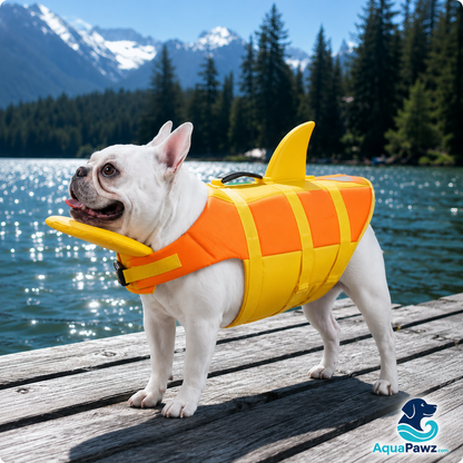 Furrybabe™ Shark Fin Dog Life Jacket