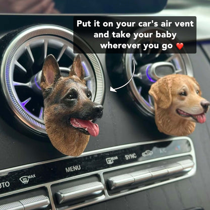 Custom Pet Head Fridge Magnet