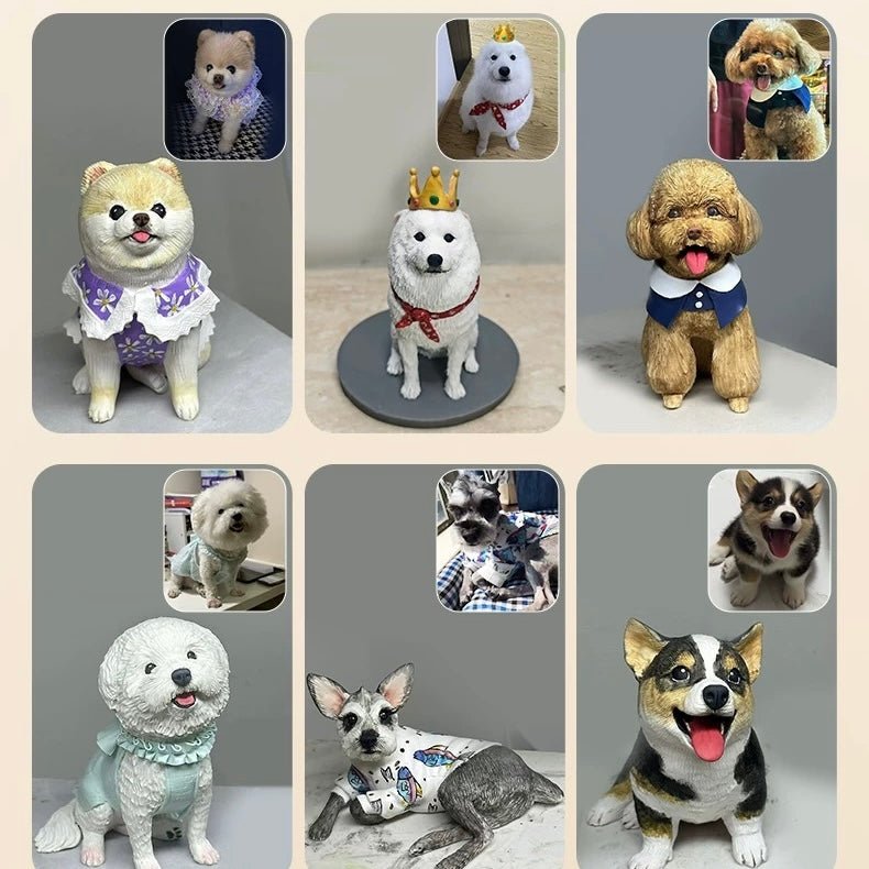 Personalized Full-Body Pet Figurine