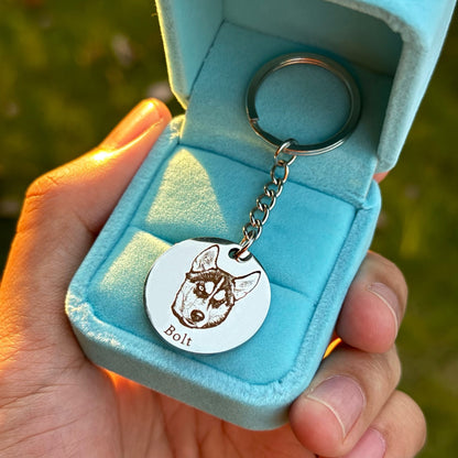 Personalized Pet Face Keychain™