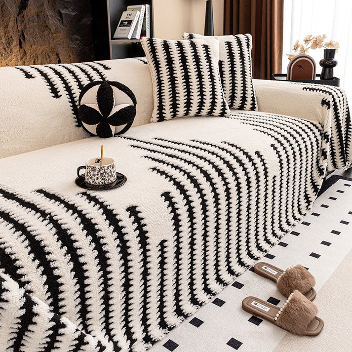Soft Plush Non-Slip Couch Cover